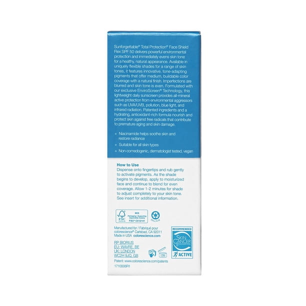 Sunforgettable Total Protection Face Shield Flex, SPF 50, Choose