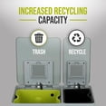 thumbnail image 4 of Simpli-Magic 16 Gallon Dual Trash Can, 4 of 5