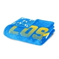 thumbnail image 4 of Logo Brands Los Angeles Chargers 60"x70" Super Plush Blanket, 4 of 7