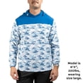 thumbnail image 6 of Habit Men's UPF 50+ UV Protection Hooded Performance Layer, 6 of 7