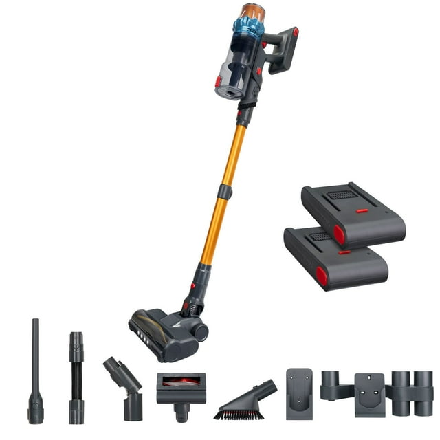 ePro Select Cordless Stick Vacuum with 2 Batteries and 6 Tools