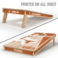 thumbnail image 2 of YouTheFan Texas Longhorns 2'x4' Cornhole Board Set, 2 of 6