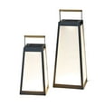 thumbnail image 2 of Member's Mark Vista Solar/USB Metal Lantern, Set of 2, 2 of 6