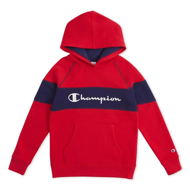 Champion Boys Logo Fleece Hoodie