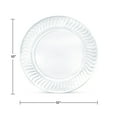 thumbnail image 3 of Chinet Crystal Clear Plastic Dinner Plate, 10" 100 ct., 3 of 9