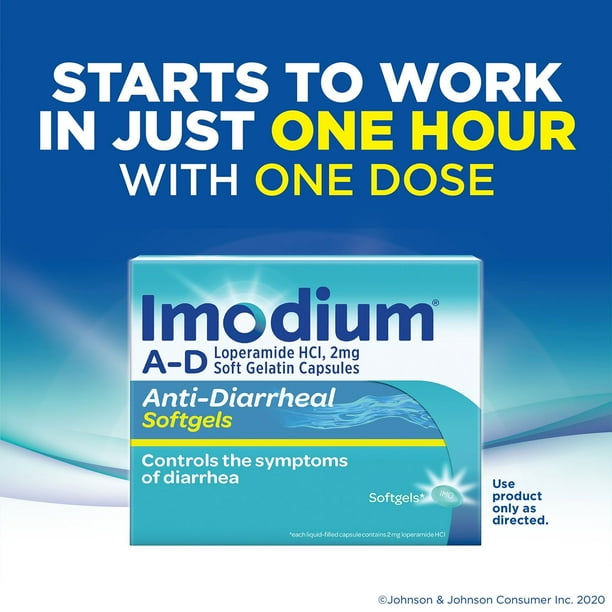 can you take imodium on glp 1 Imodium Anti-Diarrheal Softgels 24 ct