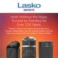 thumbnail image 8 of Lasko MyHeat 9" Tabletop Ceramic Space Heater with Tip-Over Switch, 8 of 9