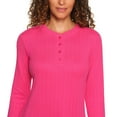 thumbnail image 4 of Loft Women's Henley Pointelle Sleep Dress, 4 of 5