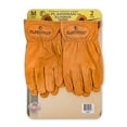 thumbnail image 1 of Plainsman Premium Cabretta Brown Leather Gloves 2 Pairs, 1 of 5