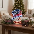 thumbnail image 1 of Acrylic Neon Snowman Light, 1 of 3