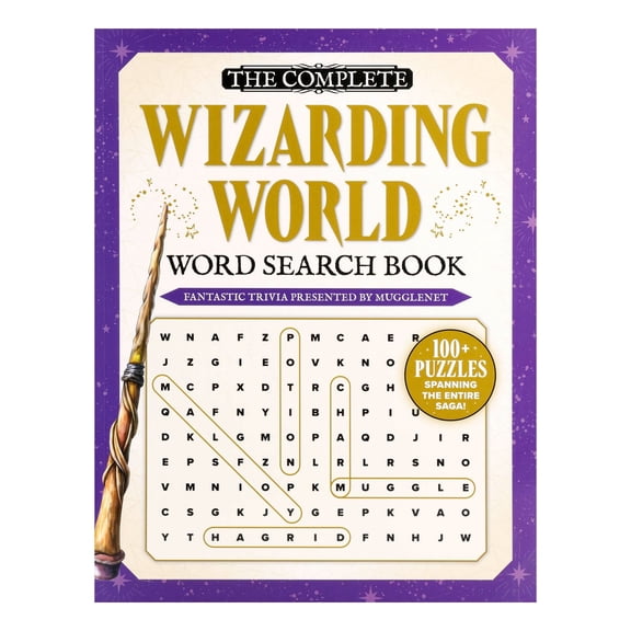 The Complete Wizarding World Word Search Book by Mugglenet, Paperback