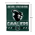 thumbnail image 7 of Logo Brands J. Carroll Catholic High School 60"x70" Super Plush Blanket, 7 of 7