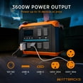 thumbnail image 7 of 7,200 Watt Wattbricks Energy Portable Solar Generator & 400-Watt Portable Solar Panel Bundle, 7 of 9