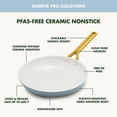 thumbnail image 4 of GreenPan Reserve Pro Ceramic Nonstick Fry Pan Set, 10" & 12", 4 of 9