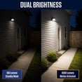 thumbnail image 3 of Westinghouse 4000 Lumen Solar LED Wall Light with Motion Sensor, 3 CCT, 3 of 10