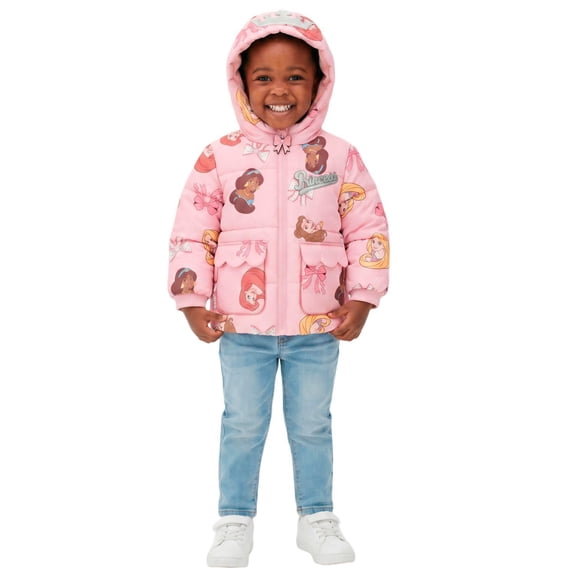 Character Toddler Girls Puffer