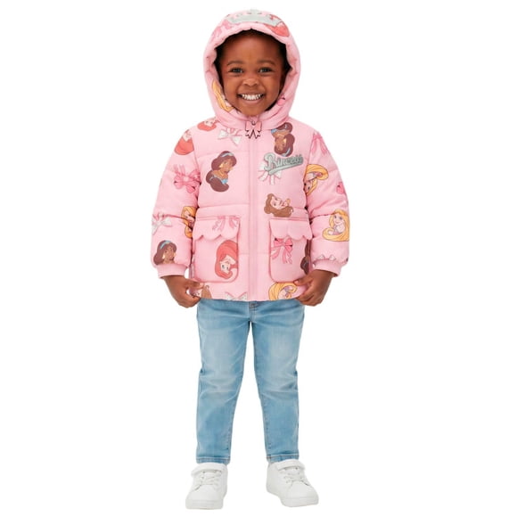 Character Toddler Girls Puffer