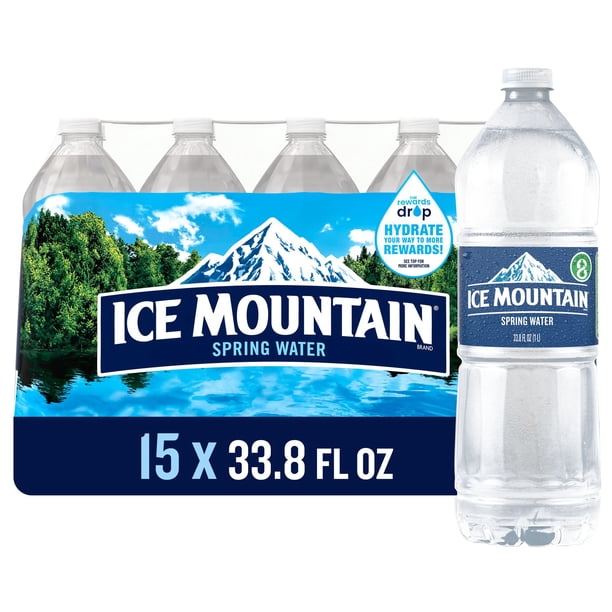 Ice Mountain 100% Natural Spring Water 1 L, 15 pk. - Samsclub.com