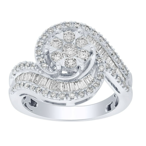 0.96 CT. T.W. Diamond Ring in 14K Gold