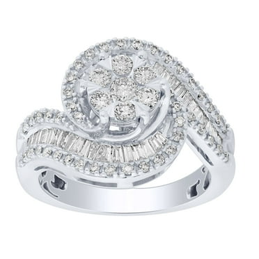 0.96 CT. T.W. Diamond Ring in 14K Gold