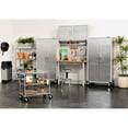 thumbnail image 10 of Seville Classics UltraHD 5-Piece Steel Garage Cabinet Storage Set With Pegboard Workbench, 10' Wide, 10 of 14