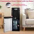 thumbnail image 11 of Frigidaire Gallery 2-in-1 Hot/Cold Water Cooler, Bottom Load, Built-In Bullet Ice Maker, Black, 11 of 13