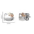 thumbnail image 4 of Hello Kitty Stud Earrings In 14K Gold, 4 of 5