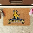 thumbnail image 2 of Logo Brands Johnson C Smith Golden Bulls Doormat, 2 of 5