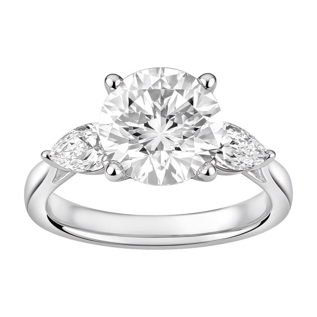 Lab Created 3.60 CT.T.W. Round Cut Diamond Ring