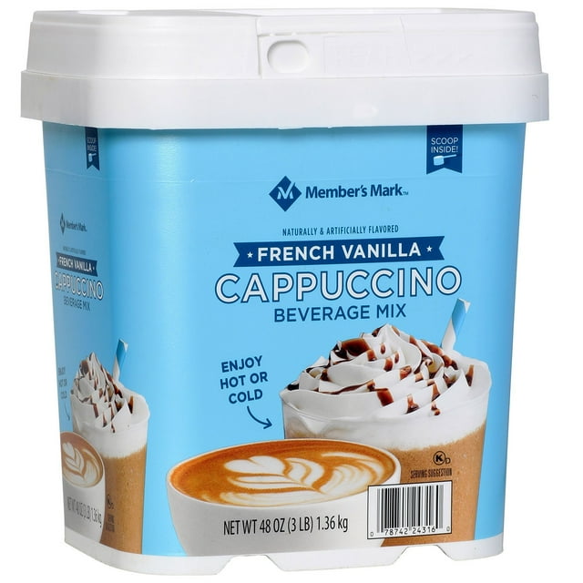 Member's Mark French Vanilla Cappuccino Beverage Mix, 48 oz.