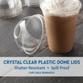 thumbnail image 4 of Member's Mark Clear Dome Plastic Lids with Straw Slot, 500 ct., 4 of 7