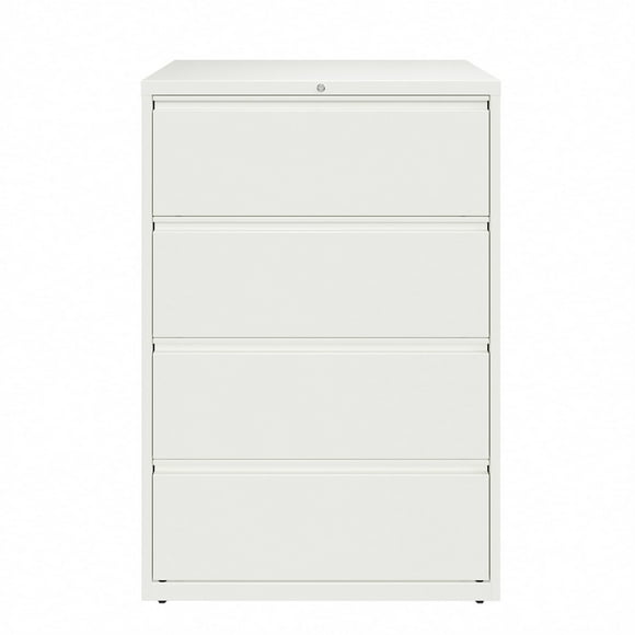 Hirsh 36" Wide 4 Drawer Metal Lateral File Cabinet for Home and Office, Choose Color