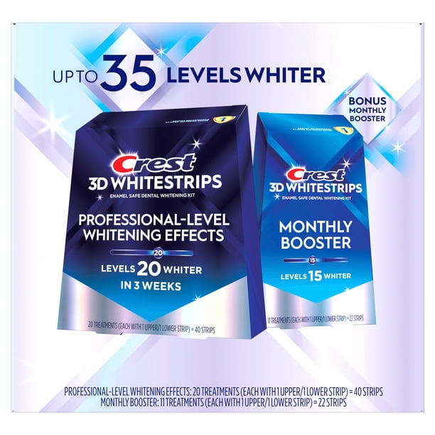 Crest 3D Whitestrips Professional Effects & Supreme Bright Crest 3D Whitestrips Professional Effects & Supreme Bright