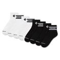 thumbnail image 3 of Converse Kids 8-Pack Quarter Sock, 3 of 9