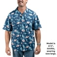 thumbnail image 6 of Habit Men's Short Sleeve 50+ UPF Camp Fishing Shirt, 6 of 8