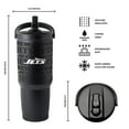 thumbnail image 3 of Logo Brands New York Jets Stainless Steel Tumbler Set, 3 of 7