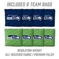 thumbnail image 4 of YouTheFan Seattle Seahawks 2'x4' Cornhole Board Set, 4 of 6
