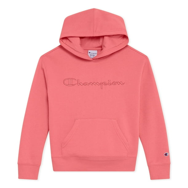 Champion Girls Logo Hoodie