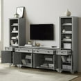 thumbnail image 3 of Crosley Furniture Tara 3-Piece Entertainment Set, Assorted Colors, 3 of 18