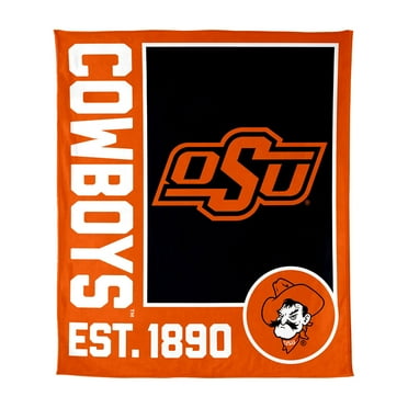 Logo Brands Oklahoma State Cowboys 60"x70" Super Plush Blanket