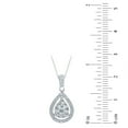 thumbnail image 7 of 0.96 CT. T.W. Diamond Earring and Pendant Necklace Set in 14K Gold, 7 of 9