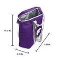 thumbnail image 4 of Logo Brands Kansas State Wildcats Gameday Insulated Tote, 4 of 4
