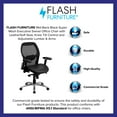 thumbnail image 3 of Ergonomic Mesh Office Chair with Black Leather Seat, 3 of 6
