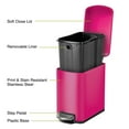 thumbnail image 8 of Tramontina 1.6 Gallon Step Trash Cans, 2 pack, 8 of 14