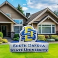thumbnail image 2 of Logo Brands South Dakota State Jackrabbits Pre-Lit 7’x10’ Team Inflatable, 2 of 6