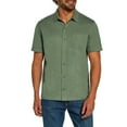 thumbnail image 1 of Gap Men's Short Sleeve Knit Button Down Shirt, 1 of 9