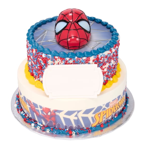 Marvel's Spider-Man Two-Tier Cake