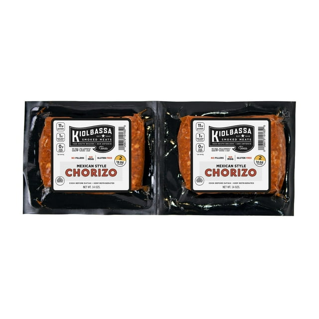Kiolbassa Mexican Style Chorizo, 28 oz., 2 pk.