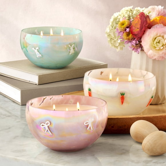 Member's Mark 3-Wick Novelty Icon Glass Candle, 20 oz.