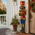 thumbnail image 1 of Member's Mark 6' Pre-Lit Grand Nutcracker with Music Box, 1 of 6